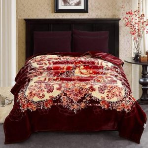 1 Ply Super Soft Double Mink Thick Warm Bed Blanket